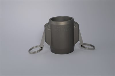 Alum. Coupling 1 1/2 x 1 13/16 Cam/Groove Snow Coupling  (Price female only)