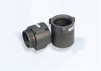 Acople de aluminio 2 x 2 5/16 NPSH R/L (Juego)
