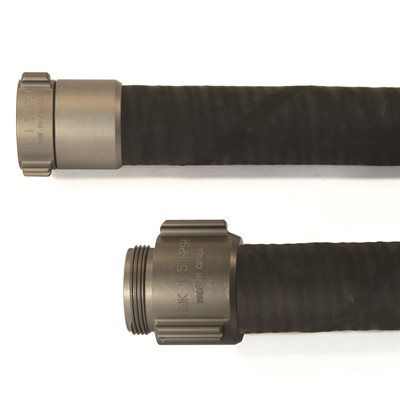 High Pressure Wire Reinforced Suction Hose - 2&quot;/51mm x 10'/3M c/w NPSH