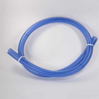 Plastic Suction Hose 1 ½&quot;/38mm by the foot (price un-coupled)