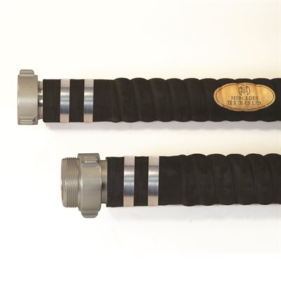 High Pressure Crush Resistant Suction Hose - 2&quot;/51mm x 10'/3M c/w NPSH