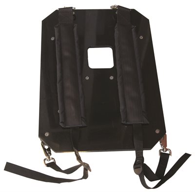 Soporte de espalda con correas acolchadas rellenado  para (WICK® 375 y WICK® F200-10S)