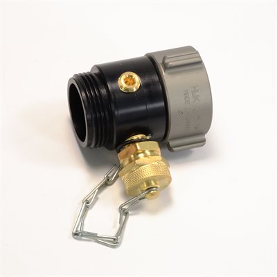 Dischg T adpt, 1 ½&quot;/38mm NHT for BB mixer (no samp. nozz.)