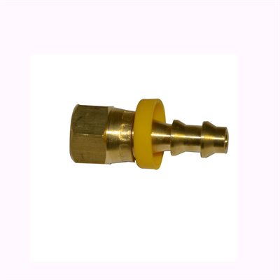 GR/TITE.1/4&quot;BARB X 1/4&quot;SWIVL FEM SAE